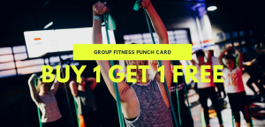 Mission Fitness Group Fitness Punch Card - Buy 1 Get 1 Free